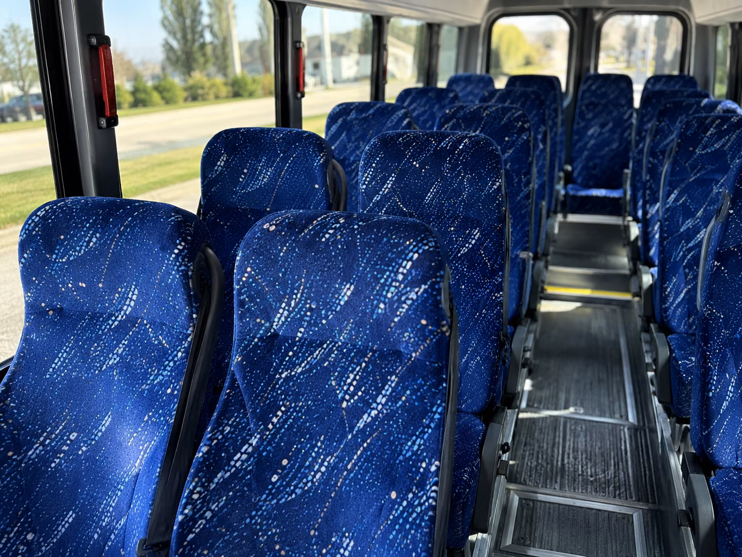 murrieta 15 passenger minibus interior