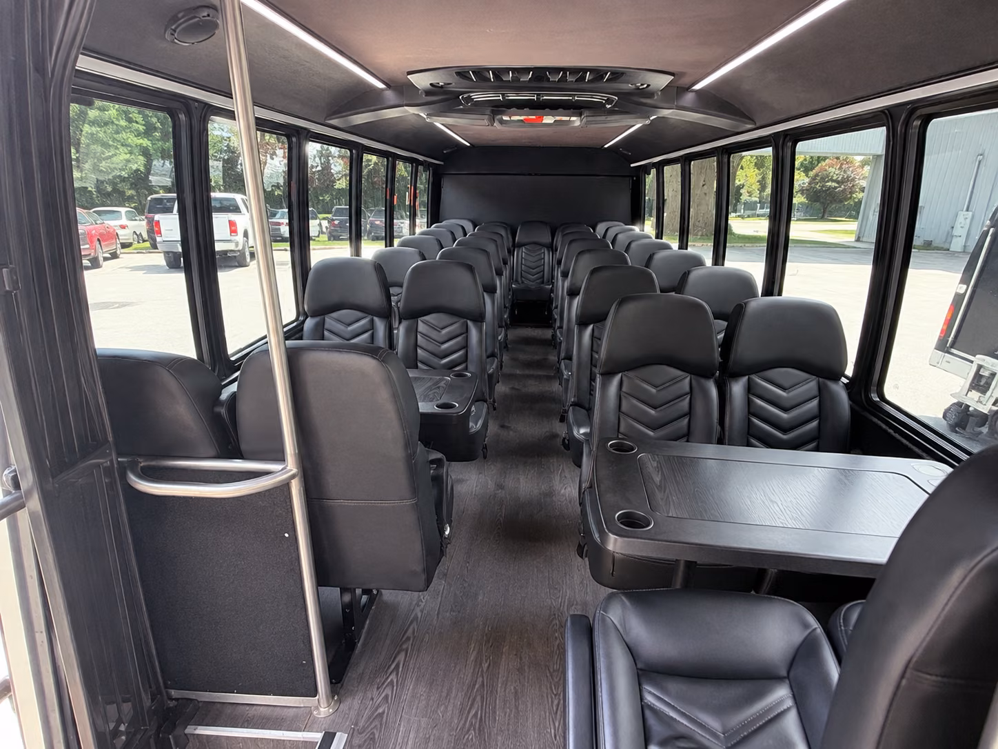 murrieta 18 passenger minibus inside