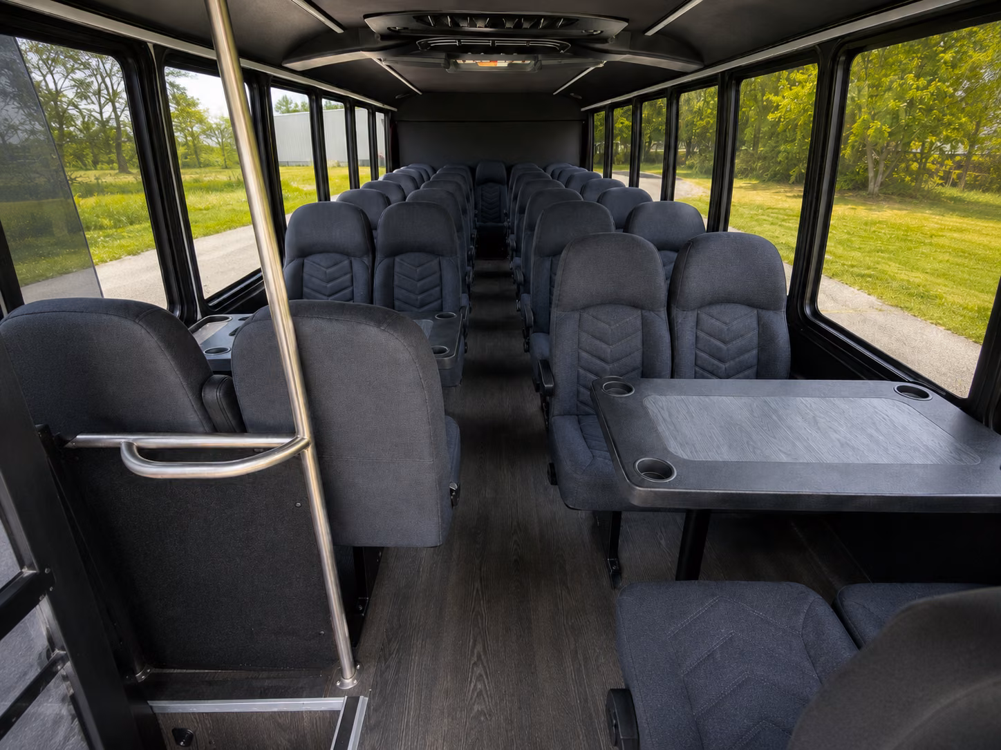 murrieta 18 passenger minibus interior