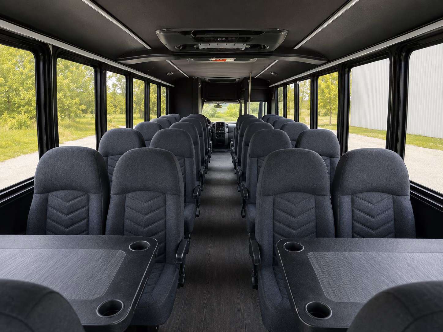 murrieta 20 passenger minibus inside