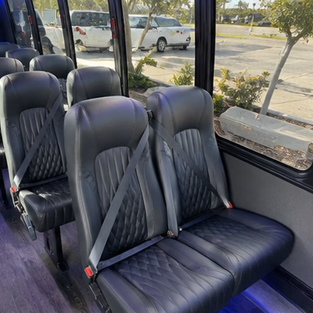 murrieta 25 passenger minibus interior