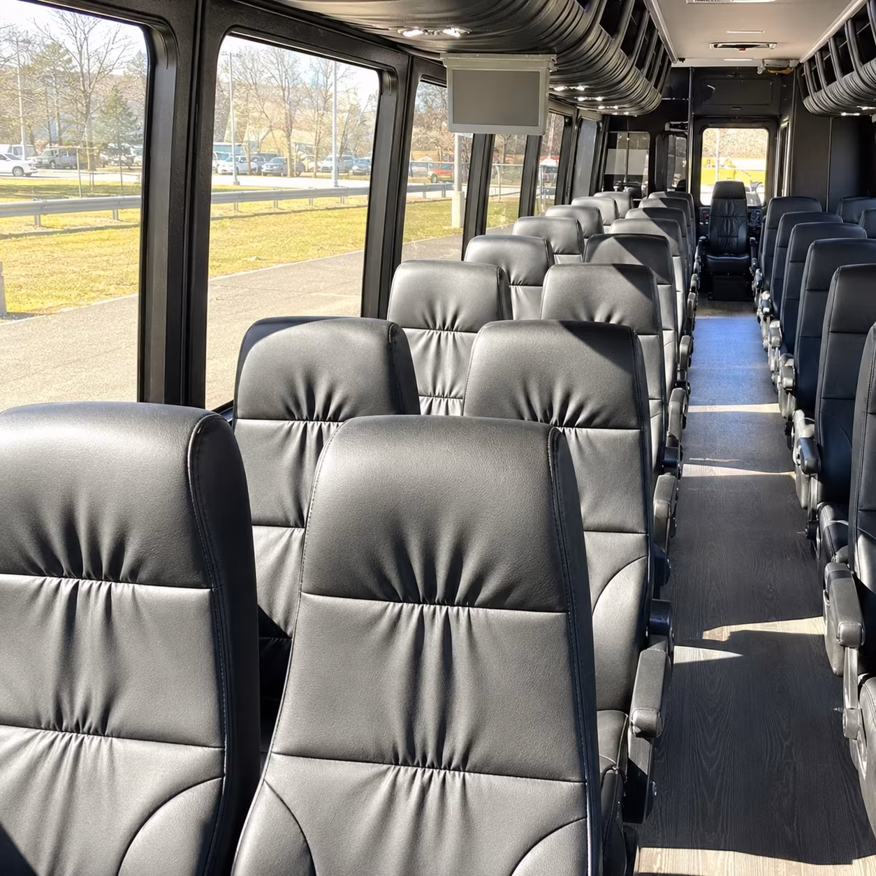 murrieta 28 passenger minibus interior