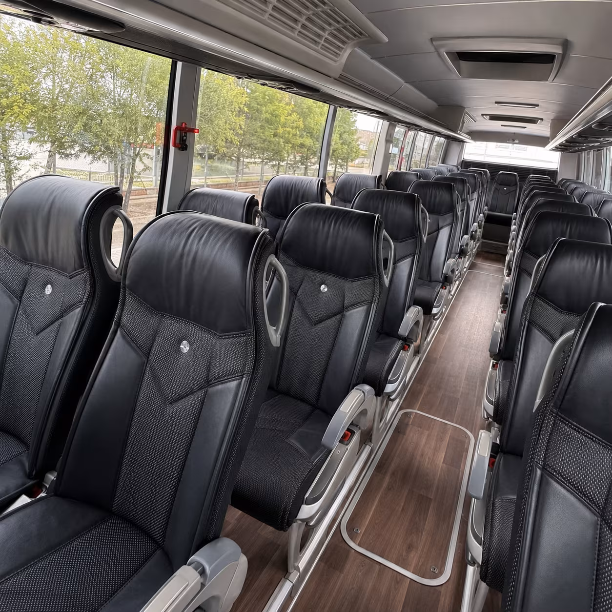 murrieta 56 passenger charter bus inside