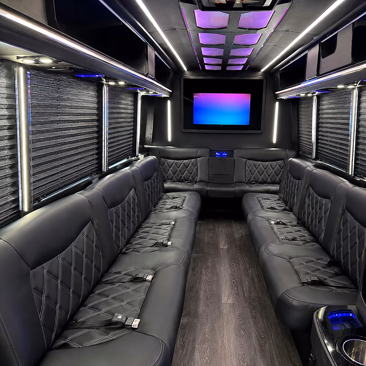 murrieta party bus inside