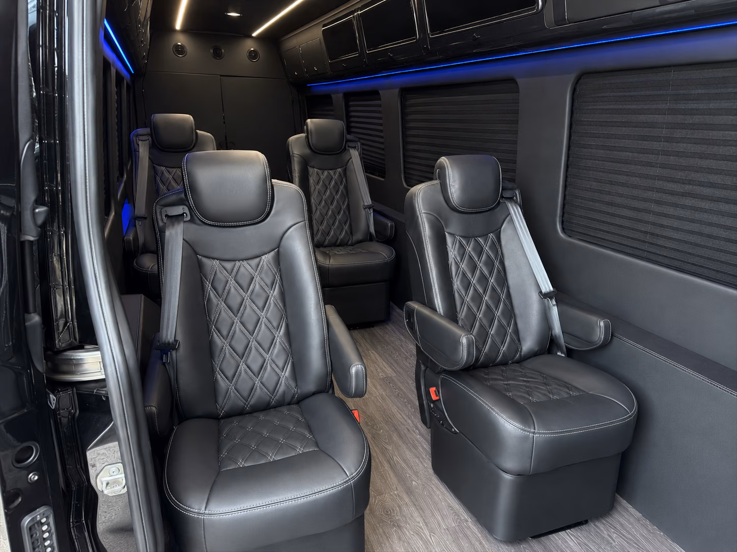 murrieta sprinter van with driver inside